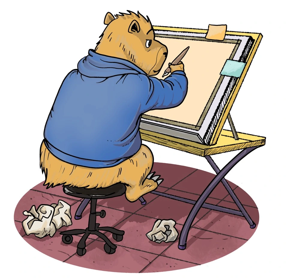 Capibara cómics Cover