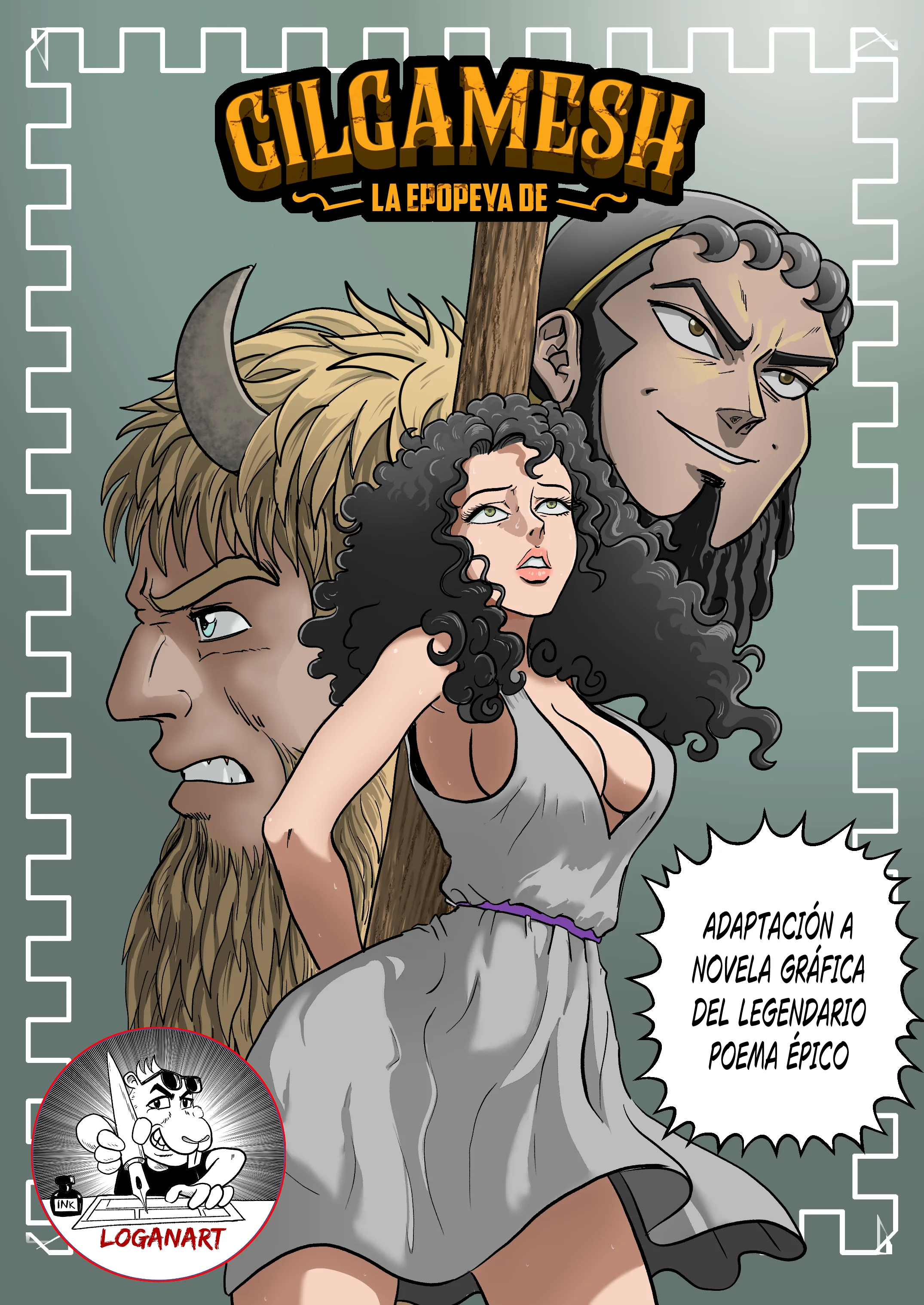 La epopeya de Gilgamesh Cover